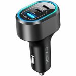 CODi 65W Triple Port Car Charger - USB-C (2)  USB-A Outputs