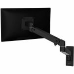 Ergotron Wall Mount for Monitor  LCD Display - Black - Height Adjustable - 1 Display(s) Supported - 34in Screen Support - 22 lb Load Capacity - 100 x 100  75 x 75 - VESA Mount Compatibl