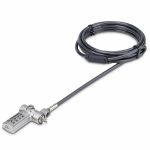 StarTech.com Universal Laptop Lock 6.6ft  Security Cable For Notebook Compatible w/Noble Wedge&reg;/Nano/K-Slot; Keyless Combo. Locking Cable - Universal laptop lock compatible w/ Noble