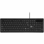 SIIG Industrial Grade Washable & Dustproof USB Multimedia Keyboard - Industrial Grade Washable & Dustproof USB Multimedia Keyboard  IP68  Fully Sealed  104 Keys  Quiet Keycaps  Non-slip