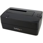 StarTech.com Single Bay USB 3.0 to SATA Hard Drive Docking Station  USB 3.0 (5 Gbps) Hard Drive Dock  External 2.5/3.5in SATA HDD/SSD Dock - Single-bay Hard Drive Docking Station; 2.5/3
