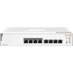 HPE Instant On 1830 8G 4p Class4 PoE 65W Switch - 8 Ports - Manageable - Gigabit Ethernet - 10/100/1000Base-T - 2 Layer Supported - 8.20 W Power Consumption - 65 W PoE Budget - Twisted