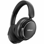 Adesso Xtream P800 Headset - Wired/Wireless - Bluetooth - 30 ft - Over-the-head - Noise Canceling - Black
