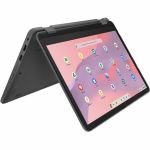 Lenovo 500e Yoga Chromebook Gen 4 82W40009US 12.2in Touchscreen Convertible 2 in 1 Chromebook - WUXGA - Intel N-Series N100 - 4 GB - 32 GB Flash Memory - English Keyboard - Graphite Gra