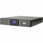 Eaton 9PX 700VA 630W 120V Online Double-Conversion UPS - 5-15P  8x 5-15R Outlets  Cybersecure Network Card Option  Extended Run  2U Rack/Tower - 2U Rack/Tower - 120 V AC Input - 120 V A