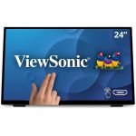 ViewSonic TD2465 24 Inch 1080p IPS Touch Screen Monitor with Advanced Ergonomics  HDMI and USB Inputs - 24in 10 Point Multi-Touch Screen - Full HD 1920 x 1080p Resolution - 16.7 Million