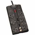 Eaton Tripp Lite Series Protect It! 8-Outlet Surge Protector  10 ft. Cord  3240 Joules  Modem/Coax/Ethernet Protection  RJ45 - 8 x NEMA 5-15R - 1800 VA - 3240 J - 120 V AC Input - 120 V