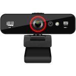 Adesso CyberTrack F1 Webcam - Window Hello Certified - 2.1 Megapixel - 30 fps - USB 2.0 - 1 Each - 1920 x 1080 Video - CMOS Sensor - Fixed Focus - 120&deg; Angle - Microphone - Window H