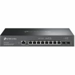 TP-Link Omada 8-Port 2.5G L2+ Managed Switch - 8 Ports - Manageable - 2.5 Gigabit Ethernet  10 Gigabit Ethernet - 2.5GBase-T  10GBase-X - 2 Layer Supported - 15 W Power Consumption - Tw