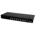 StarTech.com 8 Port 1U Rackmount DVI USB KVM Switch - Control up to 8 USB computers with DVI or HDMI video  from one keyboard  mouse and monitor - usb kvm switch - DVI KVM Switch - USB