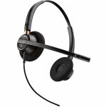 Poly EncorePro 520 with Quick Disconnect Binaural Headset TAA - Stereo - Mini-phone (3.5mm) - Wired - 20 Hz to 10 kHz - Over-the-head  On-ear - Binaural - Supra-aural - 2.58 ft Cable -