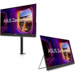 Asus ZenScreen MB27ACF 27in Class WQHD LED Monitor - 16:9 - 27in Viewable - In-plane Switching (IPS) Technology - LED Backlight - 2560 x 1440 - 16.7 Million Colors - Adaptive Sync - 300