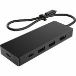 HP USB-C Travel Hub G3 - for Notebook - Charging Capability - 90 W - USB Type C - 1 Displays Supported - 4K @ 60Hz  4K - 3840 x 2160 - 4 x USB Ports - 2 x USB Type-A Ports - USB Type-A