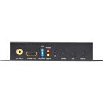 Black Box Component/Composite-to-HDMI Scaler and Converter with Audio - Functions: Video Conversion  Video Scaling  Audio Embedding - USB - 1920 x 1080 - 1 - PC - Wall Mountable - TAA C