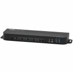 Eaton Tripp Lite Series 4-Port HDMI/USB KVM Switch - 4K 60 Hz  HDR  HDCP 2.2  IR  USB Sharing - 4 Computer(s) - 1 Local User(s) - 4096 x 2160 - 8 x USB - 5 x HDMI