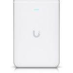 Ubiquiti U7-PRO-WALL-US U7 Pro Wall Wall-mounted WiFi 7 AP with 6 spatial streams and 6 GHz support tailored for