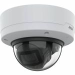 AXIS P3288-LVE 8 Megapixel Indoor/Outdoor 4K Network Camera - Color - Dome - White - TAA Compliant - Infrared Night Vision - H.264B (MPEG-4 Part 10/AVC)  H.264H (MPEG-4 Part 10/AVC)  H.