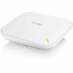 Zyxel WiFi 6 AX1800 Wireless Gigabit Access Point | Mesh  Seamless Roaming  & MU-MIMO | WPA3-PSK Security | Cloud  App or Direct Management | POE+ or AC Powered | AC Adapter Included |