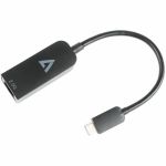 V7 V7UCRJ25G-BLK 2.5G Ethernet Adapter USB-C Male to RJ45 Female Black