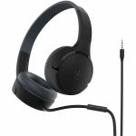 Belkin SOUNDFORM Mini Wired On-Ear Headphone for Kids - Stereo - Mini-phone (3.5mm) - Wired - Over-the-head - Binaural - Circumaural - 4 ft Cable - Black