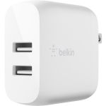 Belkin BoostCharge Dual USB-A Wall Charger 24W - Power Adapter - 24 W - 4.80 A Output