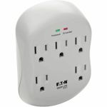 Eaton Tripp Lite Series Protect It! 5-Outlet Surge Protector  Direct Plug-In  1080 Joules  1-Line RJ11 Protection - 5 - 1875 VA - 1080 J - 120 V AC Input - 120 V AC Output