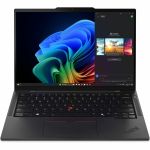 Lenovo ThinkPad T14s Gen 6 21QX000NUS 14in Touchscreen Copilot+ PC Notebook - WUXGA - Intel Core Ultra 7 268V - 32 GB - 1 TB SSD - English Keyboard - Black - Intel Chip - 1920 x 1200 -