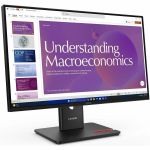 Lenovo ThinkVision T24D-40 24in Class Full HD LED Monitor - 16:9 - Eclipse Black - 23.8in Viewable - In-plane Switching (IPS) Technology - WLED Backlight - 1920 x 1080 - 16.7 Million Co