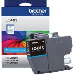 Brother LC401CS Original Standard Yield Inkjet Ink Cartridge - Single Pack - Cyan - 1 Each - 200 Pages
