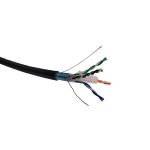 MC TR4-570B-DB 1000FT Cat6A Direct Burial Bulk Ethernet Cable Black