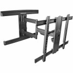 StarTech.com TV Wall Mount for up to 80in VESA Mount Displays - Low Profile Full Motion TV Mount - Heavy Duty Adjustable Articulating Arm - Adjustable TV wall mount bracket for large 80