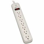 Eaton Tripp Lite Series Protect It! 7-Outlet Surge Protector  12 ft. Cord  1080 Joules  Diagnostic LED  Light Gray Housing - 7 x NEMA 5-15R - 1800 VA - 1080 J - 120 V AC Input - 120 V A