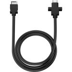 Fractal Design FD-A-USBC-001 Model D USB-C Cable USB-C header (M) to USB-C (F) 2.2' for Pop Air Mini Air RGB Mini Silent