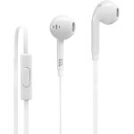 iStore Classic Fit Earbuds (White) - Mini-phone (3.5mm) - Wired - Earbud - 4.33 ft Cable - White