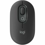 Logitech POP Mouse - Optical - Wireless - 32.81 ft - Bluetooth - Nightfall - USB - 4000 dpi - Scroll Wheel - 4 Button(s) - Symmetrical - 1 x AA Battery Supported - 2 Year Battery Run Ti