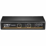 Vertiv Avocent Cybex SC800 Secure Desktop KVM  Single Head Monitor  2 Port  NIAP V4.0 Certified  TAA Compliant  Common Criteria PP3.0 (SC820DPH-400) - Secure Desktop KVM Switches | Secu