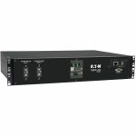 Eaton Tripp Lite Series 5.8kW Single-Phase Switched Automatic Transfer Switch PDU  Two 200-240V L6-30P Inputs  16-C13 2-C19 & 1 L6-30R Outlet  2U  TAA - 1 x NEMA L6-30R  2 x IEC 60320 C