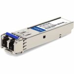 AddOn Cisco&reg; SFP-10G-LR Compatible TAA 10GBase-LR SFP+ Transceiver (SMF  1310nm  10km  LC  DOM) - For Optical Network  Data Networking - 1 x LC Duplex 10GBase-LR Optical Network - O