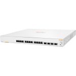 HPE Instant On 1960 12XGT 4SFP+ Switch - 12 Ports - Manageable - 10 Gigabit Ethernet - 10GBase-T  10GBase-X - 2 Layer Supported - Modular - 80 W Power Consumption - Optical Fiber  Twist