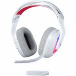 Logitech G Astro A20 X LIGHTSPEED Wireless Gaming Headset for PS5  Xbox  Switch  PC with 2-system PLAYSYNC Audio  Bluetooth  LIGHTSYNC RGB - White - Stereo - USB - Wired/Wireless - Blue