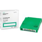 HPE LTO-8 Ultrium 30TB RW Data Cartridge - LTO-8 - Rewritable - 12 TB (Native) / 30 TB (Compressed) - 3149.61 ft Tape Length - 1 Pack - Green