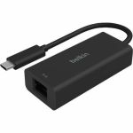 Belkin Connect USB-C to 2.5 Gb Ethernet Adapter - USB Type C - 2.50 Gbit/s Data Transfer Rate - 1 Port(s) - 1 - Twisted Pair - 10/100/1000Base-T