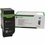 Lexmark Original High Yield Laser Toner Cartridge - Box - Return Program - Cyan - 1 Pack - 8800 Pages
