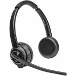 Poly Savi 8400 Office 8420 Headset - Microsoft Teams Certification - Stereo - Wireless - Bluetooth/DECT - 590.6 ft - 20 Hz to 20 kHz - On-ear  Over-the-head - Binaural - Supra-aural - N