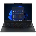 Lenovo ThinkPad E16 Gen 3 21SR0035US 16in Notebook - WUXGA - 60 Hz - Intel Core Ultra 5 225U - 16 GB - 256 GB SSD - English Keyboard - Black - Intel Chip - 1920 x 1200 - Windows 11 Pro