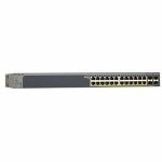 Netgear ProSafe GS728TPP Ethernet Switch - 24.0 Ports - Manageable - Gigabit Ethernet - 10/100/1000Base-T  1000Base-X - 4 Layer Supported - 4 SFP Slots - 483.50 W Power Consumption - 72