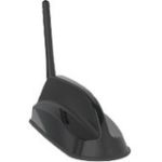 Sierra Wireless AirLink Antenna: 6-in-1 SharkFin - 698 MHz to 960 MHz  1710 MHz to 2170 MHz  2500 MHz to 3800 MHz  2.4 GHz  5 GHz  4.9 GHz to 6 GHz - 26 dB - Cellular Network  GPS  Wire