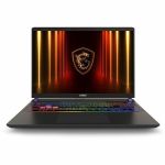 MSI Vector 16 HX AI A2XW Vector 16 HX AI A2XWHG-061US 16in Gaming Notebook - Full HD Plus - 144 Hz - Intel Core Ultra 7 255HX - 16 GB - 512 GB SSD - Cosmos Gray - Intel HM870 Chip - 192