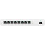 Ubiquiti UISP-R Ethernet Switch - 8 Ports - Manageable - Gigabit Ethernet - 10/100/1000Base-T  100/1000Base-X - 2 Layer Supported - Modular - 1 SFP Slots - 10 W Power Consumption - Twis