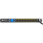 Eaton Metered Input rack PDU  1U  5-20P  L5-20P input  10 ft cord  Single-phase  100-127V  Outlets: (8) 5-20R - NEMA 5-20P - 8 x NEMA 5-20R - 120 V AC - 1920 W - Network (RJ-45) - 1U -